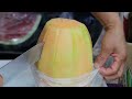 50년 전통 깔끔하게 과일 자르기 달인 남대문 시장 신선한 과일가게 amazing korean fruit cutting skills korean street food