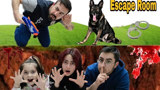 EYVAH ZEYNEP HİRANUR POLİS ESCAPE ROOM/CADI TEYZE/بابا جاب لي بالون - جنى مقداد | طيور بيبي