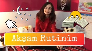 OKUL SONRASI AKŞAM RUTİNİM | 2018 - My Night Routine After School