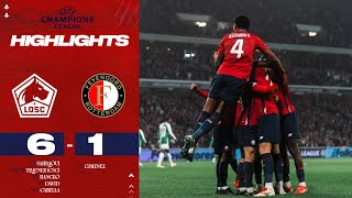 Le LOSC ÉCLATE Feyenoord en Champions League (6-1) 🔥😍