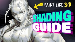 🤩 SHADING EXERCISES TO PAINT LIKE 3D RENDERS