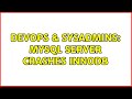 DevOps & SysAdmins: MySQL server crashes InnoDB (2 Solutions!!)