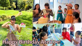 PAINT PARTY FOR ATE ZOE’s BIRTHDAY!! SUPER ENJOY ANG LAHAT!! Thefewstertv