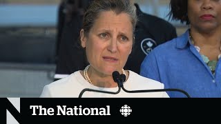 Freeland defends taxing foreign tech giants like Netflix, Google and Amazon