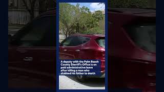 South Florida deputy shoots man he found stabbing father with a sword