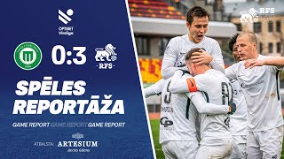 ATSKATS UZ SPĒLI | CEDRIC KOUADIO | FK METTA 0:3 RFS