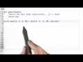 Understanding Max - Design of Computer Programs
