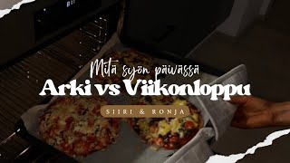 MITÄ SYÖN PÄIVÄSSÄ | arki vs viikonloppu | Siiri\u0026Ronja