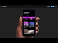 Framer Smart Components with Variants, Variables. Micro Interactions Prototype Design Example