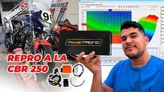 POWER TRONIC Y REPRO A LA CBR 250R