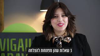 שלוש שאלות מפתח להצלחה