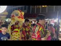 新加坡騰鋒龍獅體育會 teng feng led lion war drum u0026 led dragon dance performance at toa payoh 23 sept 2023