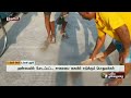 ஒரு விரல் போதும்.. road ஐ பிளந்து காட்டிய மக்கள் road damage puducherry ptt