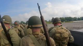 D-Day Ohio 2021 Thursday battle WWII Reenactment GoPro first person part 1/3