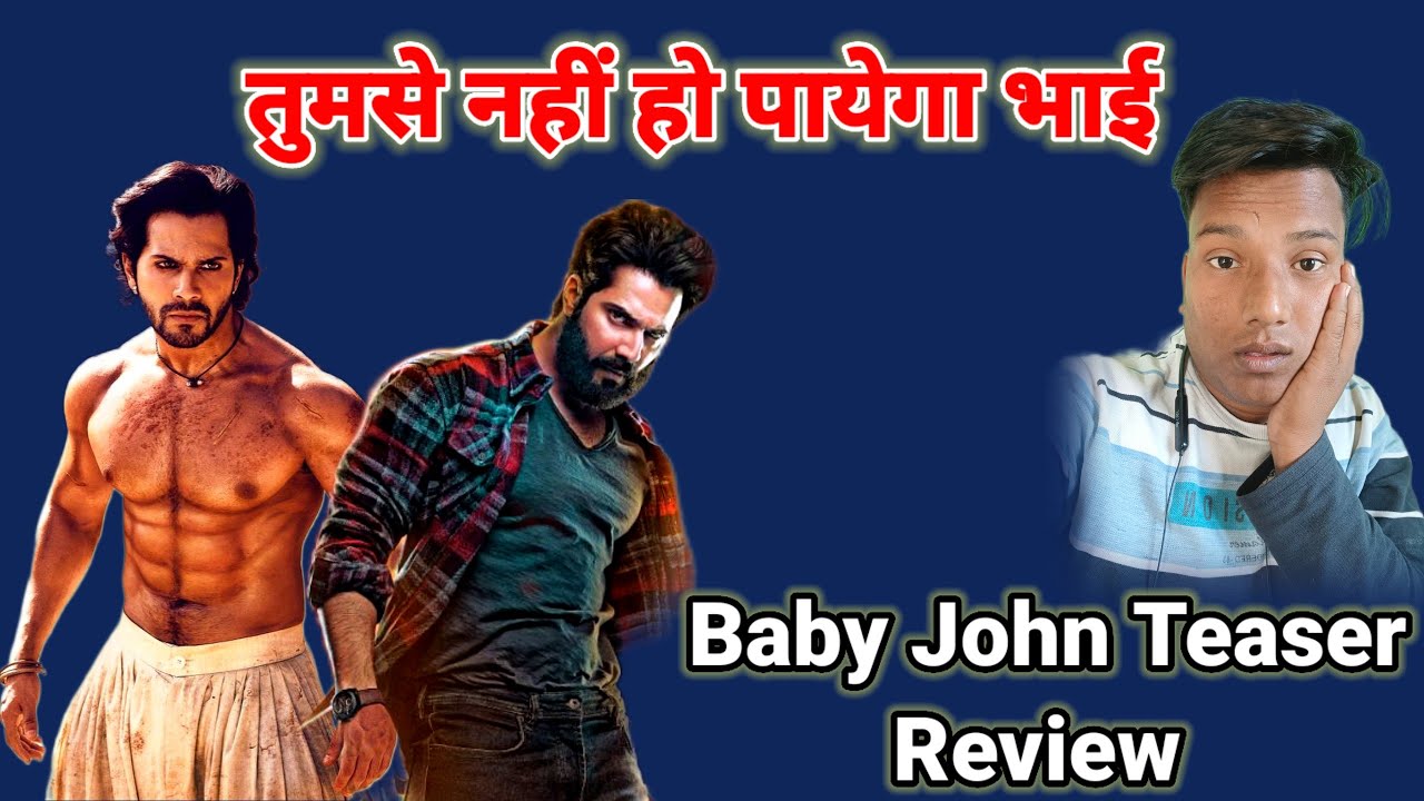 Baby John Teasr Review । Vd18 Movie Teaser Review - YouTube