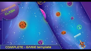 Asteroid Clash - Space Shooter Game on unity Asset store