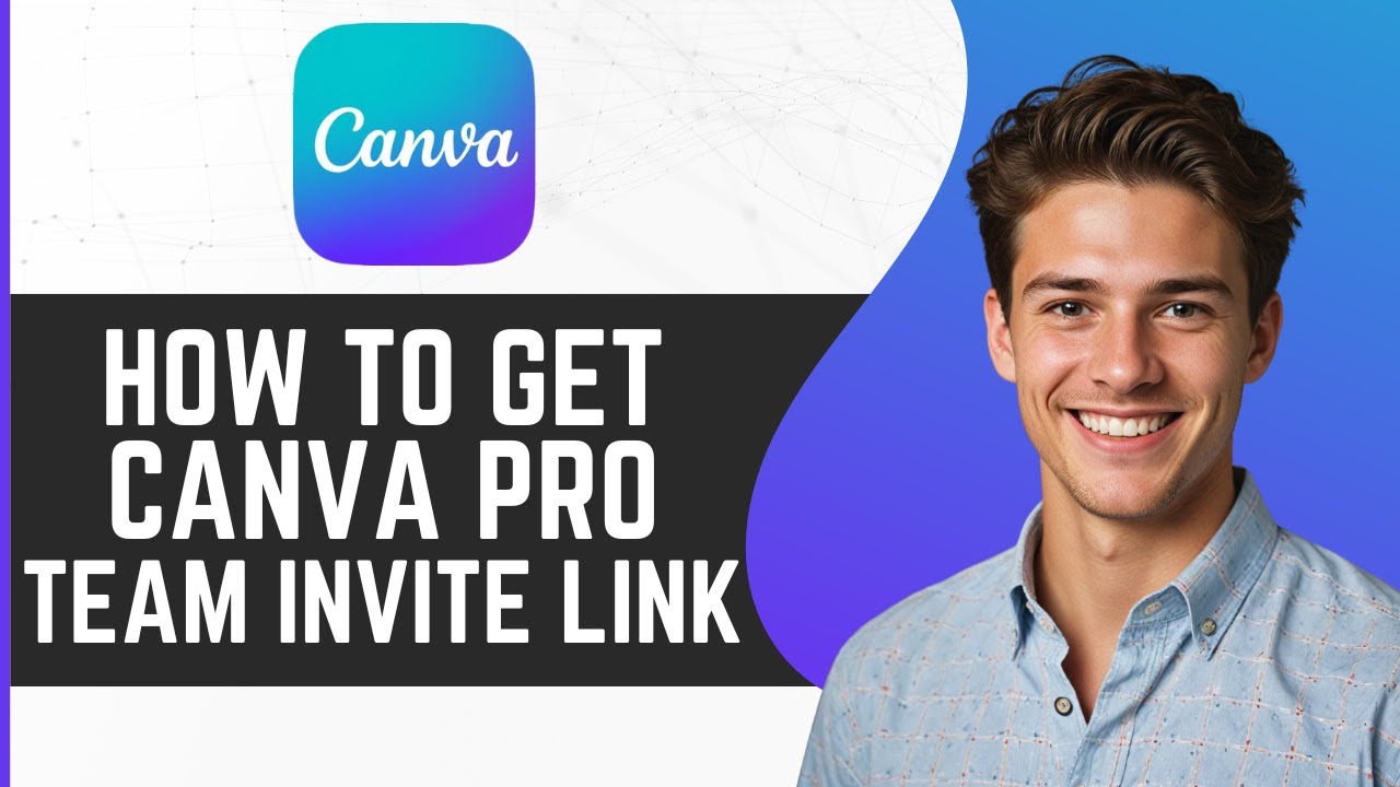 How to create a canva pro team invite link 2024 canva pro team link