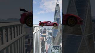 🚗💥 DROPPING A LUXURY CAR FROM EXTREME HEIGHT! INSANE CRASH! 😱🔥 #automobile #beamngexperiments