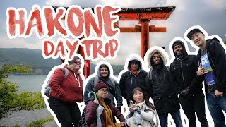 Snowy Hakone day trip from Tokyo! | Japan vlog #4