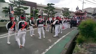 2018.10/14　今熊 昼曳行出発（大阪狭山市祭礼）