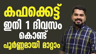 കഫക്കെട്ട് ഒറ്റദിവസം കൊണ്ട് പൂർണമായി മാറ്റാം |kaphakett malayalam|kaphakett maran