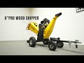 MechMaxx Wood Chipper KOHLER CH440 E-start Engine B150 Assembly Video