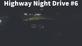 1 Hour Highway Night Driving for Sleep, ASMR, Relaxing #6
