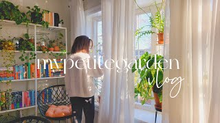 Snowy Day Plant \u0026 Book Vlog 🌱📚