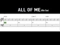 All Of Me (Alto Sax) - Eb Instruments -Jazz Standards Backing track - 150 bpm.