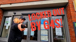 G4sStupid Lock Public Out From going into the JobCentre coz I'm a Threat #G4S #AuditFail 📸🎥📷🎞🤣