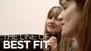 Au Revoir Simone perform 'Somebody Who' for The Line of Best Fit