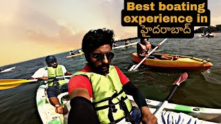 Kotepally Reservoir KAYAKING | Telugu Motovlogs | Bhargava Narmala