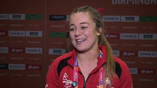 Holly O'Shea breaks weightlifting national record lifting 97kg