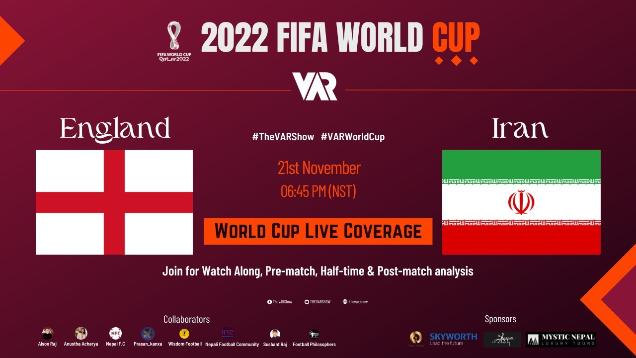 England Vs Iran Preview | FIFA World Cup 2022| @TheVARShow - YouTube