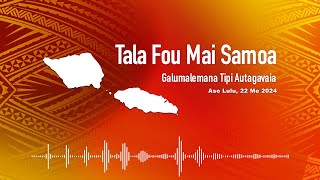 Radio Samoa - News from Samoa (22 MAY 2024)