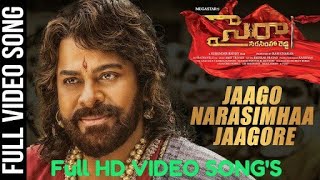 Jaago narasimha Jaagore video song full hd songs Telugu Sye Raa Narasimha Reddy 2019 movie Raju pspk