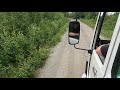 carting hay bales with a volvo fl6