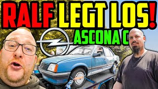 ROSTIG, UNDICHT & ALLES außer FAHRBEREIT! - Opel Ascona C - Können wir ihn zurückholen?