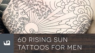 60 Rising Sun Tattoos For Men