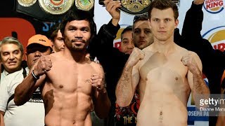 Manny Pacquiao vs Jeff Horn