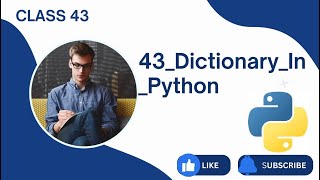 43) Dictionary In Python | Python Tutorials