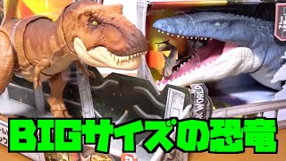 ジュラシックワールド  炎の王国 かなり巨大な恐竜 モササウルス T-REX リアルなサウンド鳴るよ!