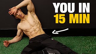 15 Minute Fat Burning Home Workout (NO EQUIPMENT!)