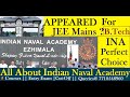 Qualified JEE Mains? Watch  All About Indian Naval Academy (INA) | Perfect For Btech |Courses/Cutoff