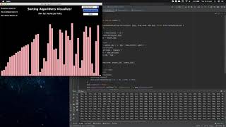 Java Sorting Algorithms Visualizer - V 1.0
