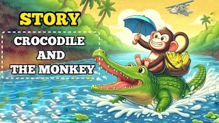 The Claver Monkey And Crocodile || Kids Stories || Draw Sky