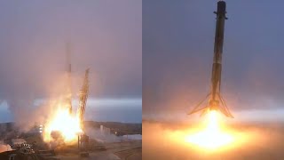 Falcon 9 launches Tranche 0 and Falcon 9 first stage landing