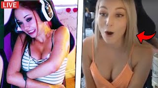 Female Fortnite Streamers WHO FORGOT THEY WERE ON LIVE!