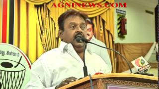 COIMBATORE..DMDK LEADER VIJAYAKANTH;S SPEECH AT GENERAL COUNCIL.