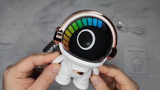 Compact Astronaut Smart Portable Wireless Bluetooth Speaker A Mini Subwoofer Review